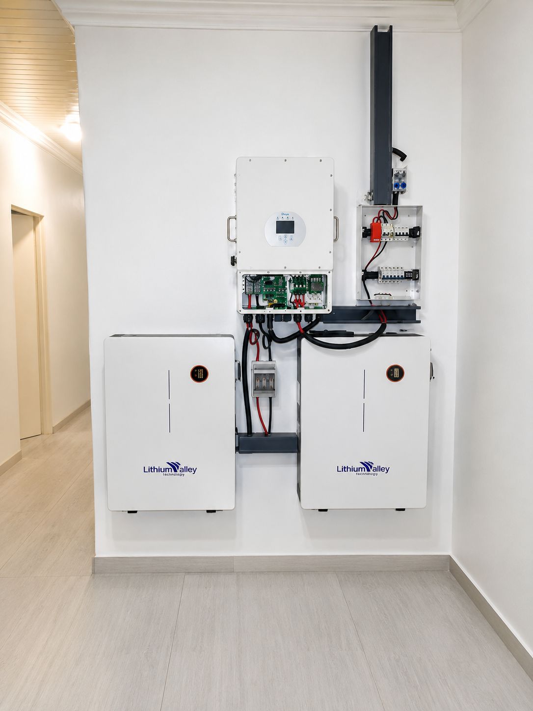 Deye inverter with Lithium Valley battery installation